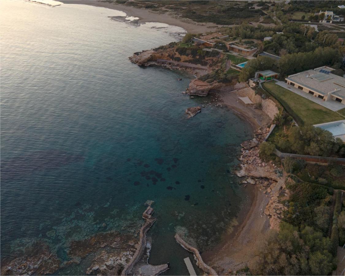 Sounio Black Villa Sounion Bagian luar foto