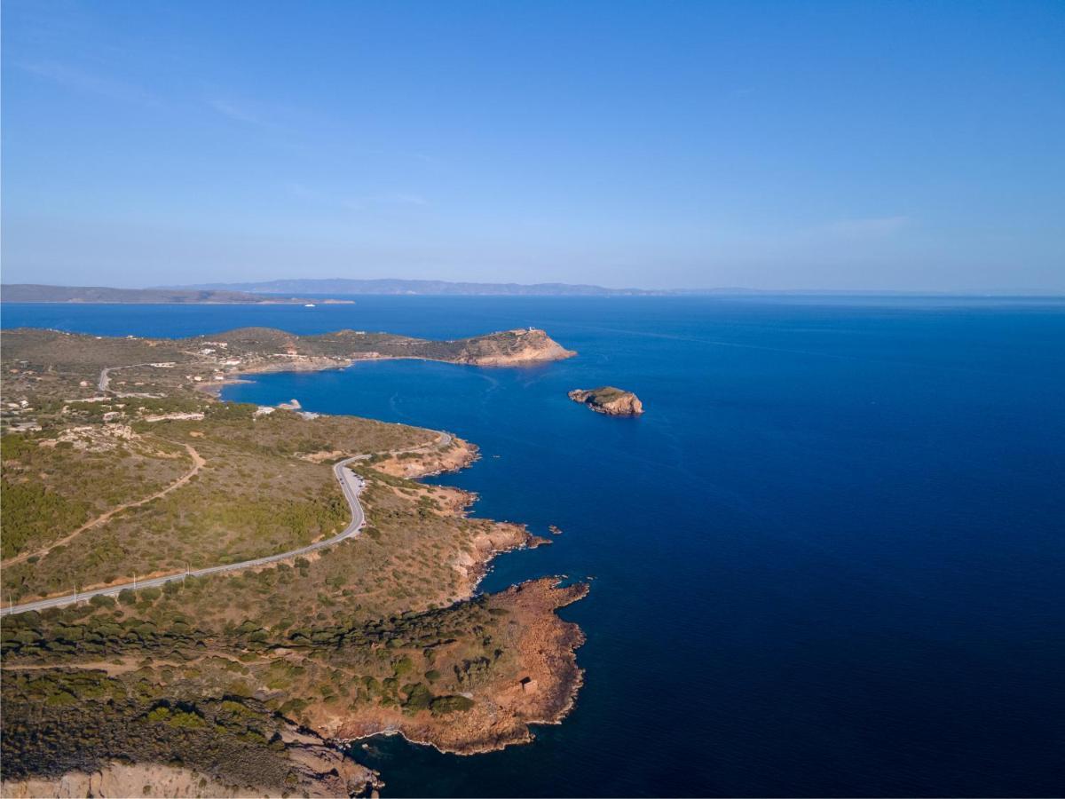 Sounio Black Villa Sounion Bagian luar foto